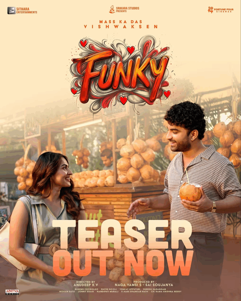 Funky teaser out: KV Anudeep serves a meta, madcap laugh riot with Vishwak Sen