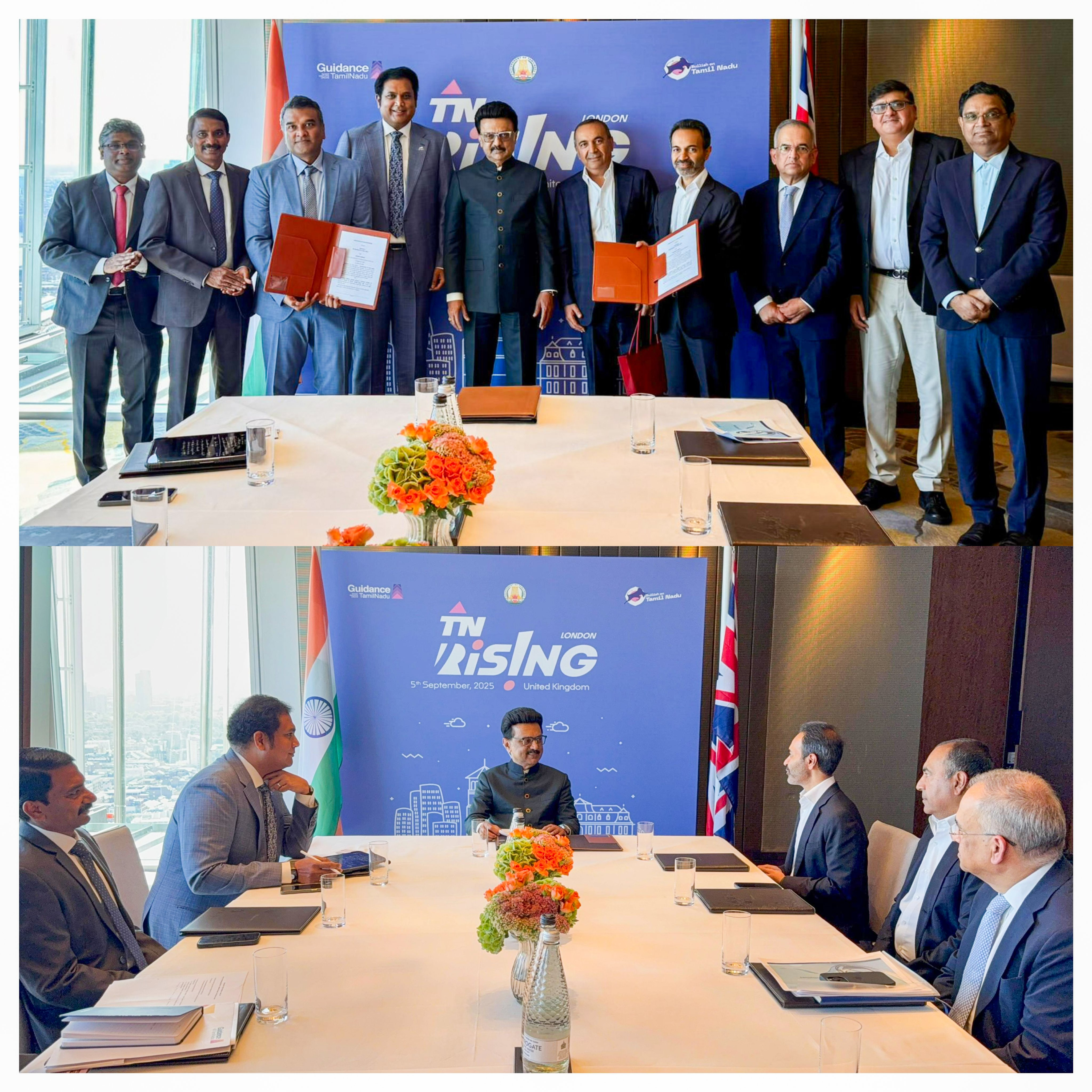 Tamil Nadu Charging Ahead: Europe Trip Brings ₹15,516 Crore Investments