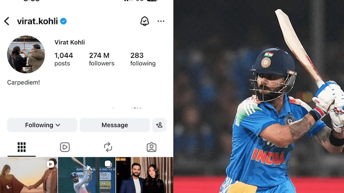 Virat Kohli Instagram Vanishes Briefly, Finally Comes Back