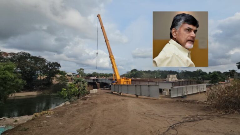 Chandrababu’s ‘world-class capital’ claims fall flat as defects surface in Amaravati steel bridge