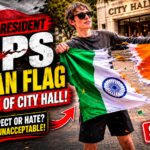 Texas Resident Sparks Controversy After Allegedly Tearing Indian Flag During Protest