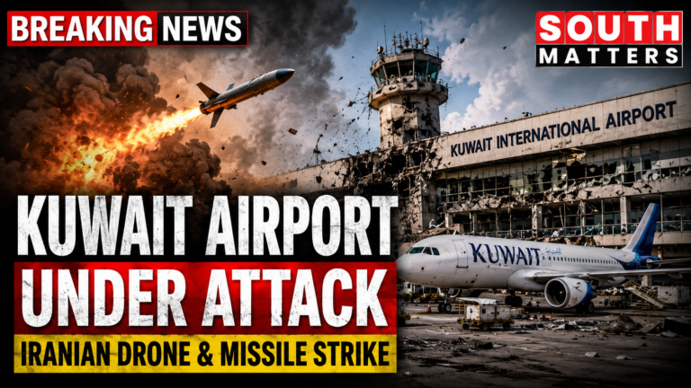 Iranian Drone and Missile Attack Hits Kuwait International Airport