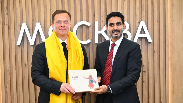 Nara Lokesh Seeks Moscow Partnership for AI-Powered Transport and Metro Development
