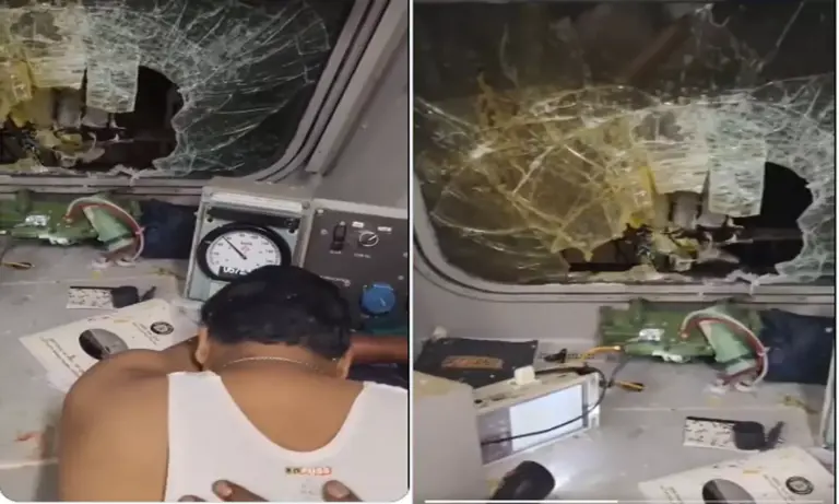 GT Express Stone Attack Injures Loco Pilot in Andhra Pradesh