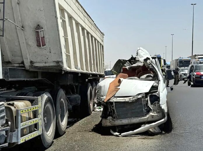 Dubai Highway Crash