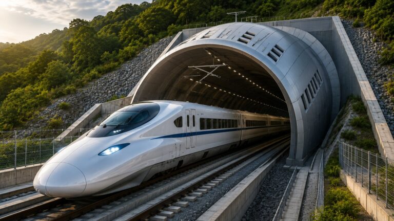 Mumbai-Ahmedabad Bullet Train Corridor Gets Advanced Tunnel Hood Technology
