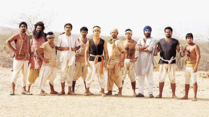 Aamir Khan in Lagaan as Bhuvan