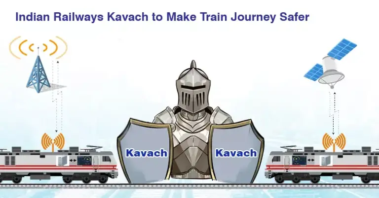 Kavach Railway Safety System on Indian Railways