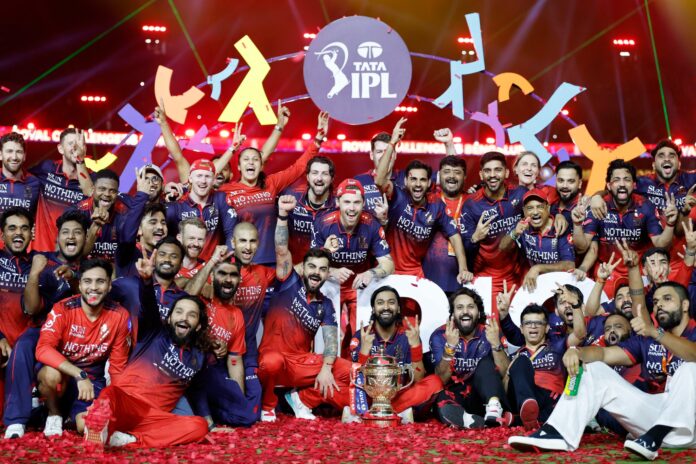RCB celebrates IPL 2026 title win RCB celebrates IPL 2026 title win