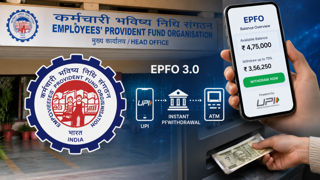 Big Relief for EPFO Subscribers: PF Withdrawal Through UPI and ATM