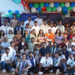 Telugu community in Germany celebrating Dr. Y. S. Rajasekhara Reddy's 77th birth anniversary in Ingolstadt