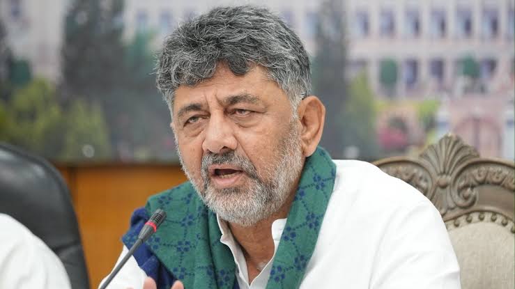 Karnataka CM D.K. Shivakumar speaking about the Mekedatu project and the Cauvery water issue