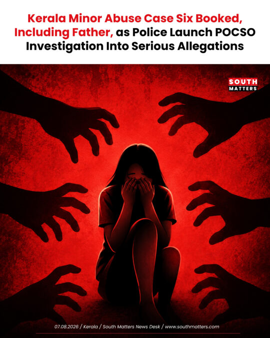 Kerala police register POCSO case against six accused including father in minor abuse case