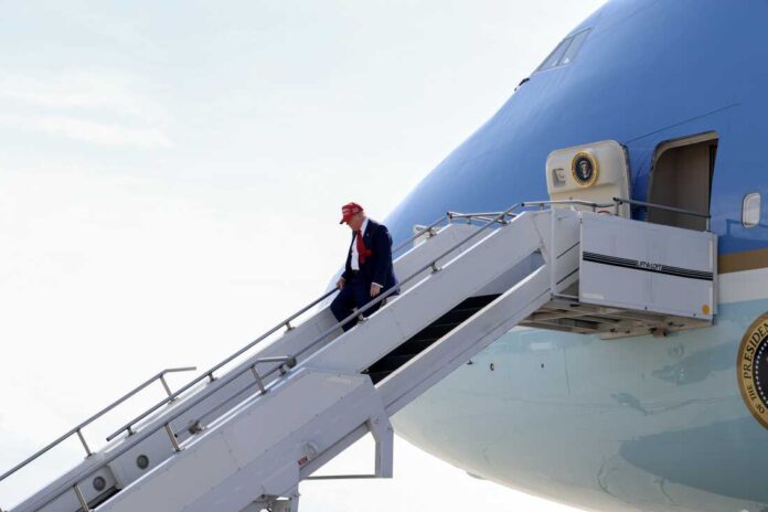 Trump plane switch in Turkey amid reported Iran security threat Trump plane switch in Turkey amid reported Iran security threat
