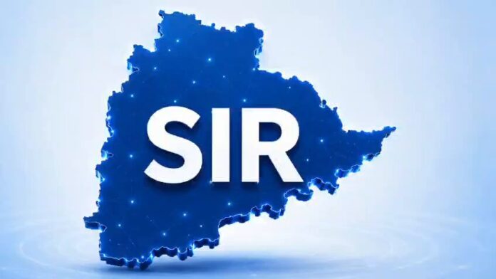 Telangana voter list SIR process