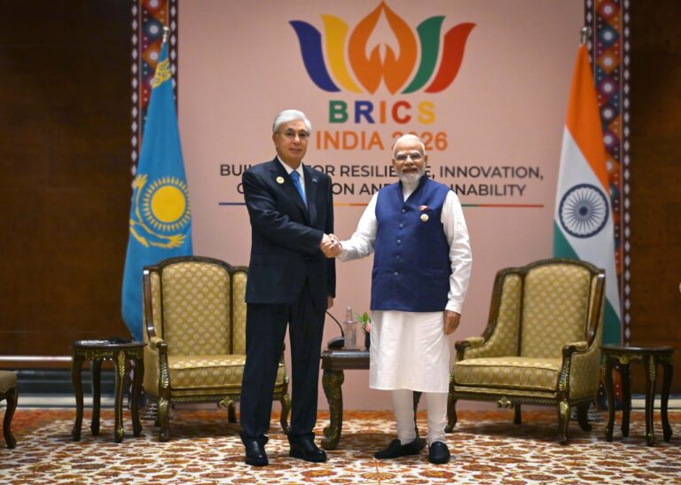 Modi Tokayev Kazakhstan meeting at the BRICS Summit