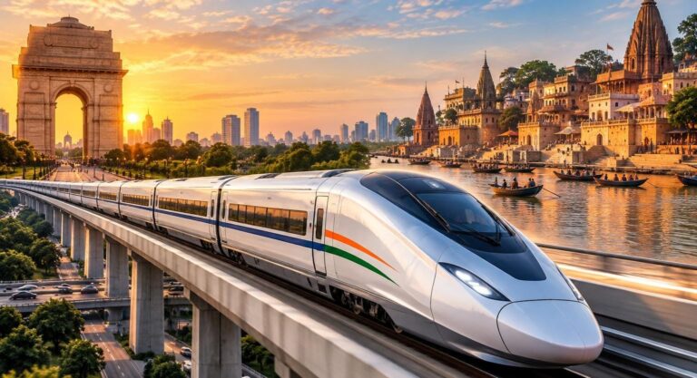 Delhi-Varanasi Bullet Train Corridor Moves Ahead With DPR Submission