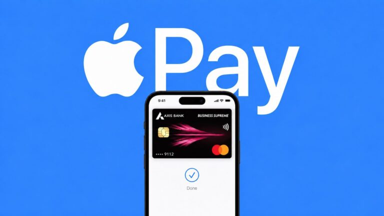 Apple Pay India launch with Axis Bank credit card support
