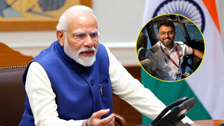 PM Modi Speaks to Captain Smit Machchhar’s Family, Praises His Bravery