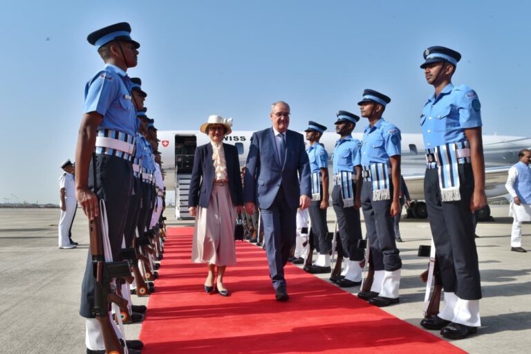 Swiss President Parmelin Begins Three-Day State Visit to India