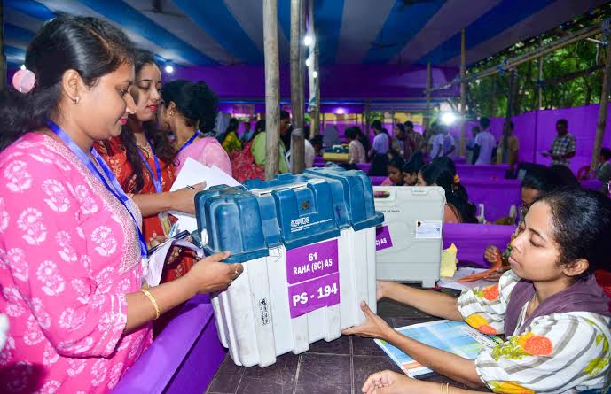 High Turnout Marks Assam’s Nagaon Lok Sabha By-Election
