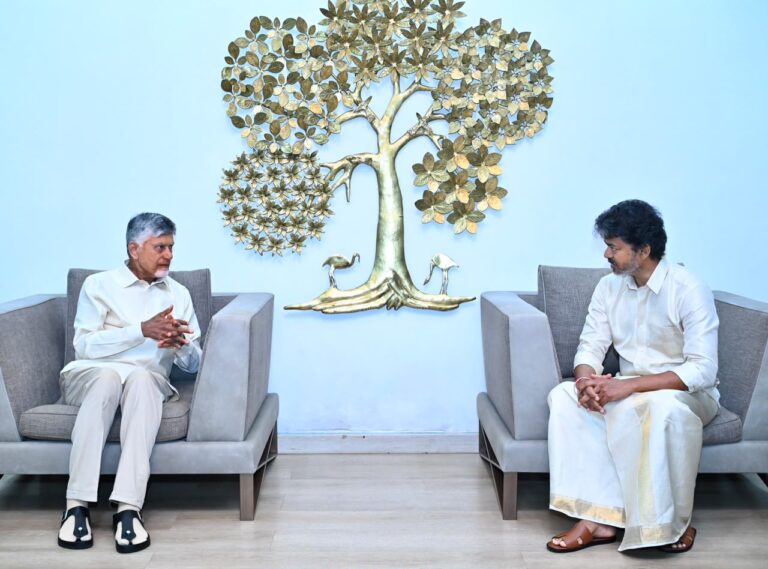 Chandrababu Naidu, Vijay Discuss Krishna Water Sharing and River-Linking Projects