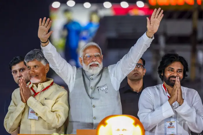 Andhra Pradesh NDA alliance seat-sharing agreement for urban local body elections
