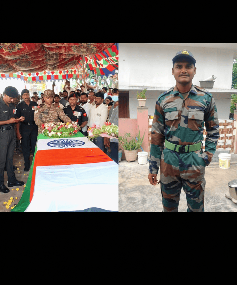 Vijayawada Soldier Marakanti Komal, 21, Laid to Rest with Military Honours
